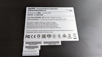 PoE 24p Switch ZyXEL GS1920-24HP - 4