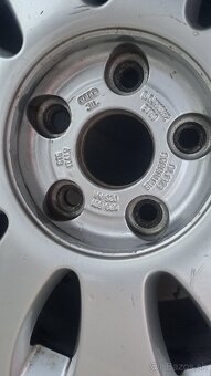 Alu disky 16 palcové original audi - 4
