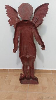 Predám liatinového anjela - 4