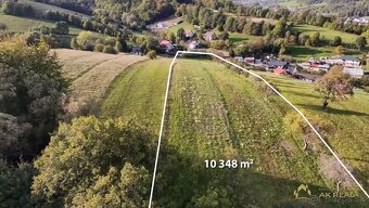 Stavebný pozemok v obci Hvozdnica o rozlohe 10 348m² - 4