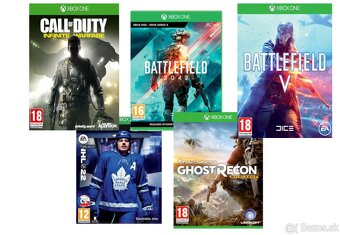 5 HIER + XBOX ONE X 4K + NOVÝ OVLÁDAČ + NABÍJAČKA NA BATERKY - 4