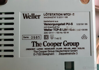 Spajkovacia stanica Weller WTCP S - 4