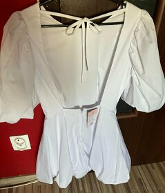 Letne šaty nove s visačkou S, 100% bavlna - 4