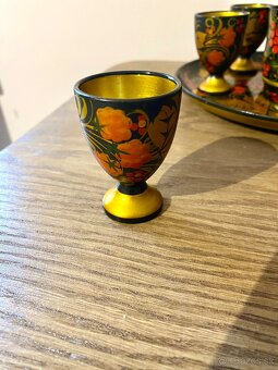 Súprava pohárikov Chochloma - 4