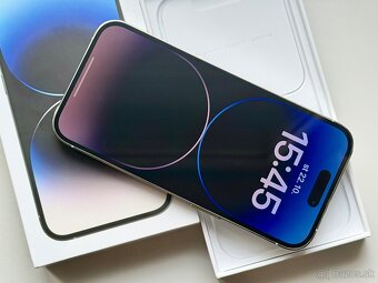 iPhone 14 Pro Silver BATERIE 100% TOP - 4