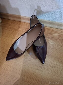 Hnedé lodičky (veľkosť 36) - 4