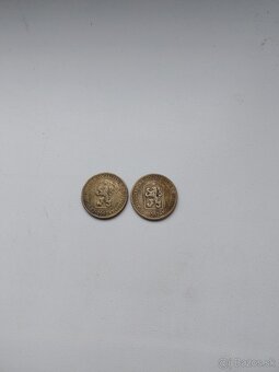 Predám 2× Anglické 2 pence,1× 50hal,a dva×1kcs - 4