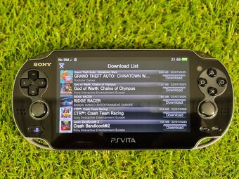 Playstation Vita OLED, 3G, USB-C, 8GB karta a 6 hier - 4