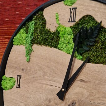 Machové Hodiny 50 cm - 4