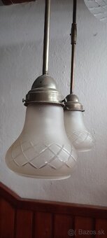 Starozitny mosadzny luster - 4