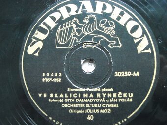 Gramofonové platne šelakové - 4