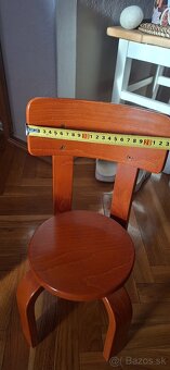 Predám  detskú drevenú stoličku - 4