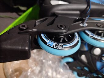 Detské chlapčenské kolieskové korčule inline36-40 - 4