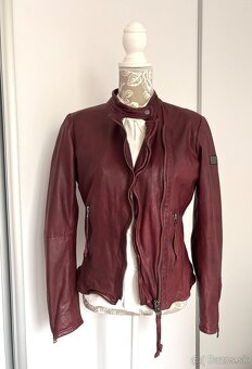 Dámska kožená bunda - 4