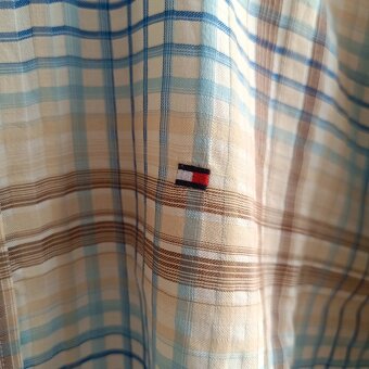 Tommy Hilfiger pruhovaná košeľa s dlhým rukávom XL - 4