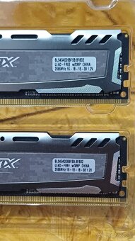 Ballistix 2x4GB DDR4 2666 MHz - 4