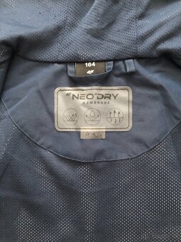 4F detská technická vetrovka, veľ. 164 - 4