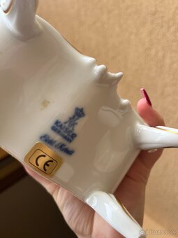 Porcelánové hodiny Kaiser - 4