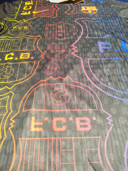 Dres Fc Barcelona Hráčsky Unikátny Farebný Nový s visačkami - 4