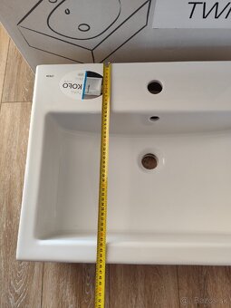 Umývadlo Kolo Twins 60x46 cm - 4