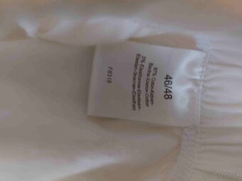 Biele nohavice 46 - 4