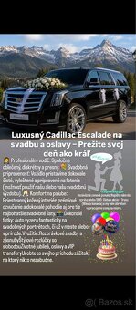 Auto na svadbu Cadillac Escalade - 4