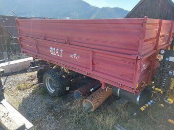 Traktorový náves BIG 9.7 + hydraulická ruka - 4