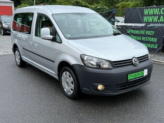 ► VW CADDY MAXI 2,0 CNG MPI - 7 MÍST, TOP KM ◄ - 4