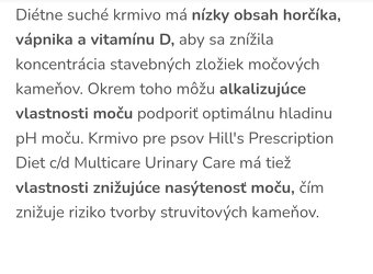 Predám granule Urinary - 4