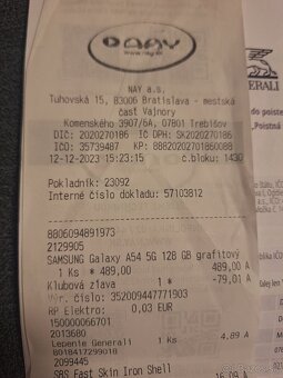 Predám Samsung galaxy A54 5g - 4