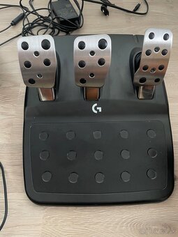 Logitech G923 + pedále + radiaca páka - 4