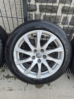 ALU AUDI 225/50 R17 Continental zimné - 4