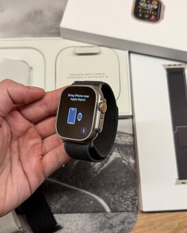 Apple Watch Ultra 2 49mm Titanium - záruka, top stav - 4