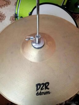Predám bicie DDrum D2 Rock Kit limetkové - 4