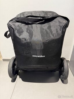 Easywalker jackey xl sedy (malo pouzivany) - 4