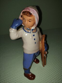 Keramika - Lyžiarka - 4