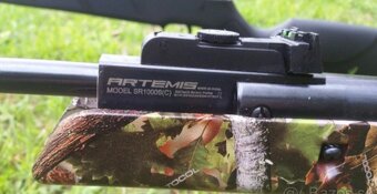 Vzduchovka Artemis SR/GR1000S cal.4,5mm v čiernej farbe - 4