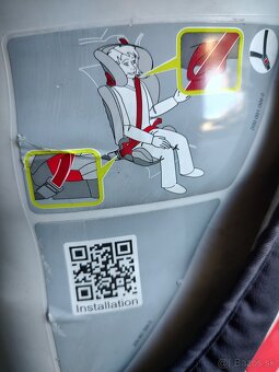 Predám autosedačku Romer Kid II 15-36kg - 4