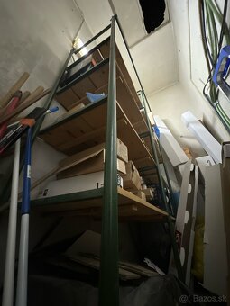 Pevný kovový regál - 4