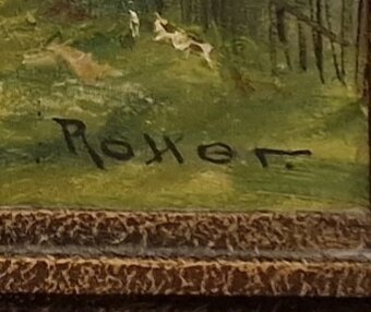 Obraz olejomalba starozitnost - 4