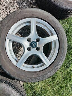 Kolesá Citroen C5II disky+gumy - 4