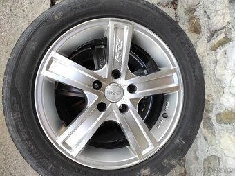 Predám elektróny HRS 5x112 R16 pneu 205/55 R16 - 4