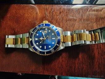 Predám krásne hodinky Rolex Submariner gold - 4