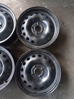 R15, 4x100 RENAULT plechové disky - 4