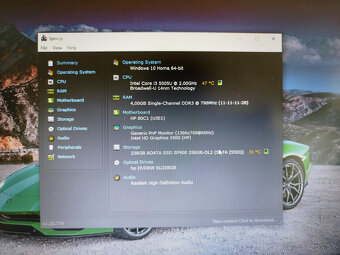notebook HP 250 G4 - 15.6" Core i3, 4GB, 256GB SSD, W10 - 4