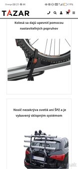 Nosič bicyklov MENABO Stand UP 3 - 4