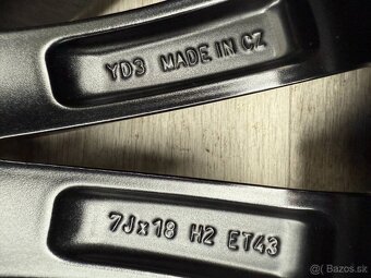 R18 LETNÍ KOLA ŠKODA KODIAQ 235/55/18 DOT 2024 REF - 4