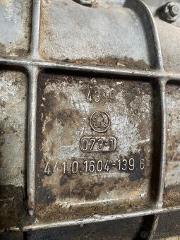 Predám prevodovku ŠKODA 120l 4-kvalt - 4