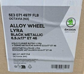 Sada hliníkových disků Škoda Octavia 4 5E3071497F - 4