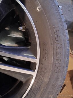 Elektrony s tlakovymi senzormi obute letne 185/65 R15 - 4